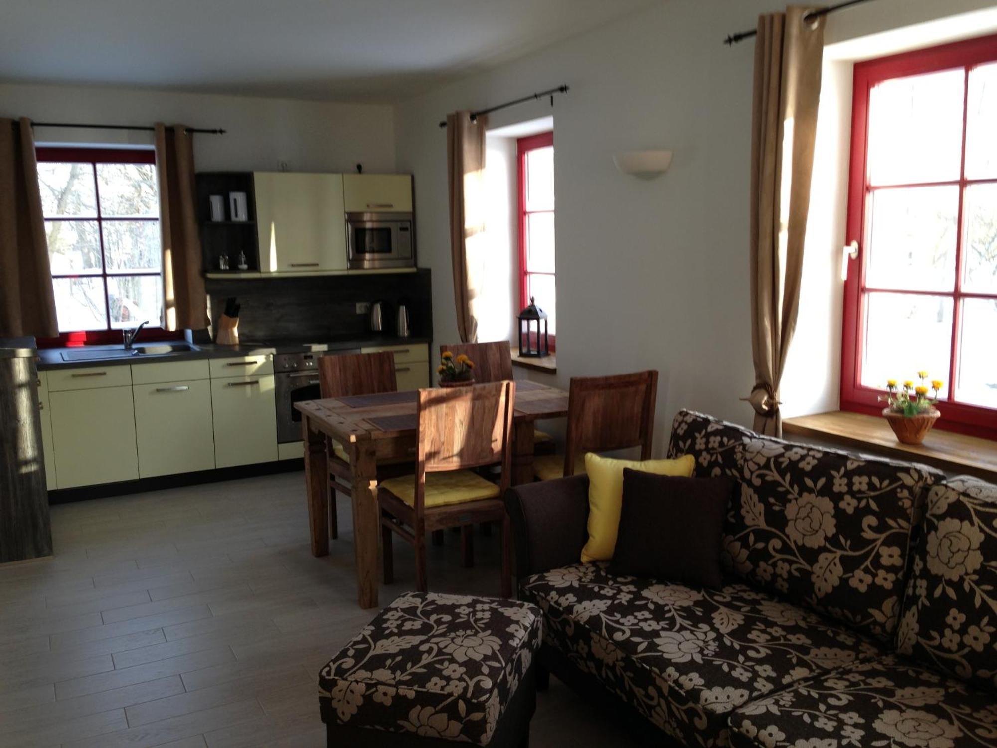 Zur Bergwiese 5 Sterne Appartementhaus Furstenau  객실 사진